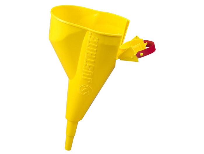 Funnel for Steel Type I Safety Cans Only, 1 Gallon and Above, Polyethylene, Yellow - 11202Y