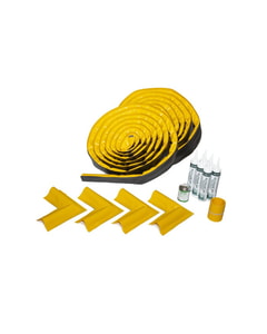 Make-A-Berm, Custom Spill Containment Kit, 2 inch High x 50 Feet Long - #28465 Make-A-Berm, Custom Spill Containment Kit, 2 inch High x 50 Feet Long - #28465