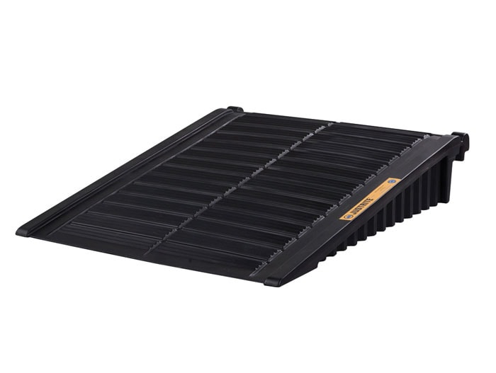 Ramp for EcoPolyBlend™ DrumShed™, Recycled Polyethylene, Black - 28679