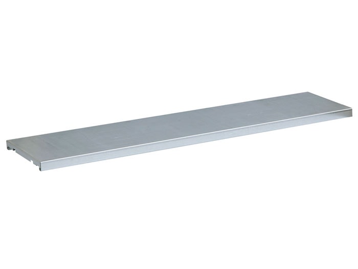 55.375" W x 14" D Steel Half-Depth Shelf for Double 55 Gallon Vertical Drum Safety Cabinets, SpillSlope® - 29947