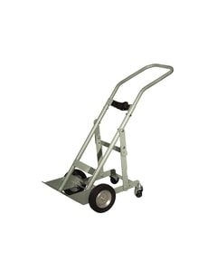 Single Cylinder Hand Truck, 8" Semi-Pneumatic Wheels, Rear Casters - 35004 Single Cylinder Hand Truck, 8" Semi-Pneumatic Wheels, Rear Casters - 35004