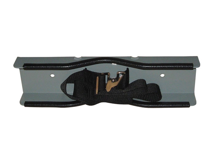 Steel Gas Cylinder Support Bracket, One 16" Cylinder Capacity, Wall Mount - 35262