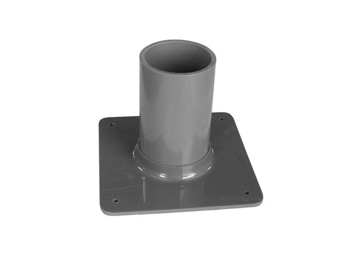 PVC Small Gas Cylinder Stand, One 3" Diameter Cylinder Capacity, Bench Mount - 35324