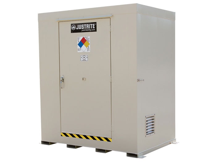 6-Drum, Non-Combustible Outdoor Safety Locker - 911060