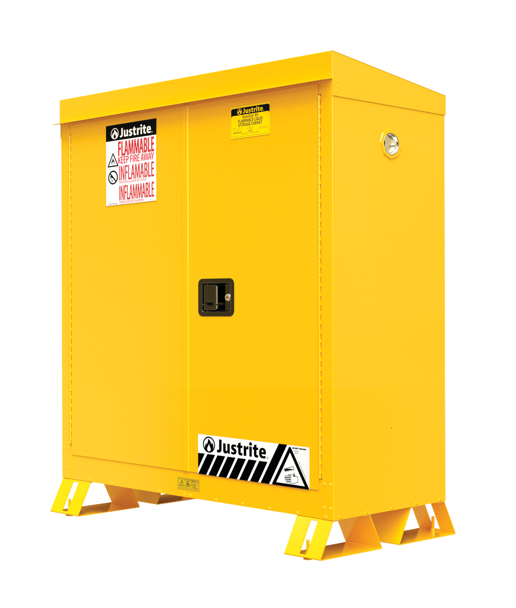 Justrite 30 gallon outdoor flammable storage cabinet model 813000